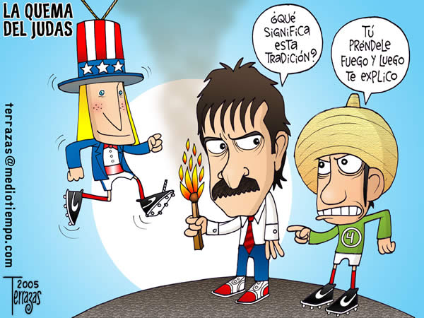 seleccion nacional estados unidos ricardo lavolpe quema de judas significa...