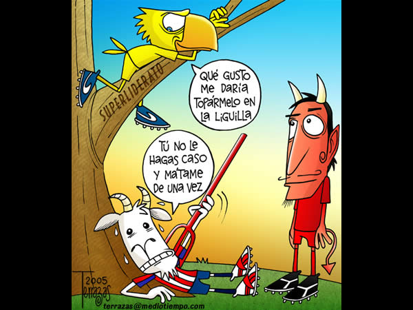 el superlider america desea toparse con chivas en la liguilla el superlider...