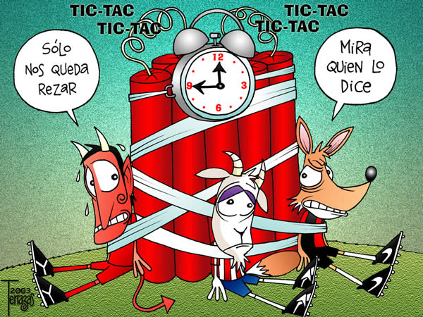 toluca diablos chivas guadalajara atlas zorros bomba dinamita tic tac rezar...