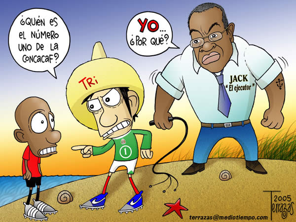 trinidad y tobago mexico quien es el numero uno de la concacaf jack warner...