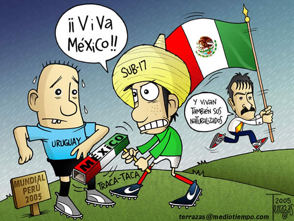 uruguay-seleccion mexicana sub 17: viva méxico!. 16 de septiembre. ricardo...