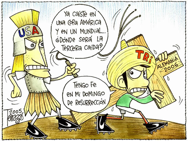 ya caiste en una copa america en un mundial donde sera la tercera caida...
