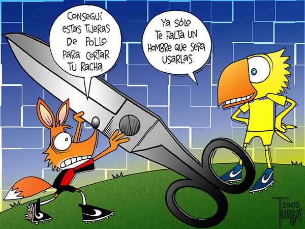 zorros del atlas: consegui estas tijeras de pollo para cortar tu racha....