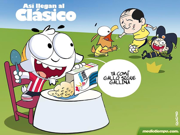 Así llegan al Clásico