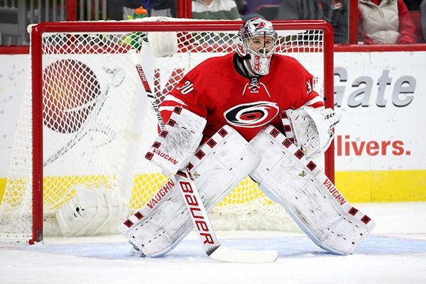 Cam Ward ganó la Stanley Cup con los Carolina Hurricanes en 2006.
