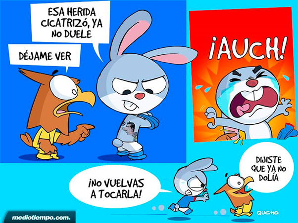 Cicatriz azul