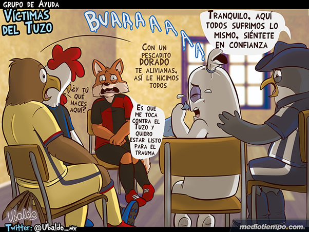 Grupo de ayuda debido a los Tuzos