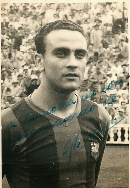 Gustavo Biosca, ganador de tres Ligas y cinco Copas con el Barcelona en los 50.