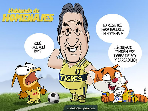 Homenaje al 'Jefe'