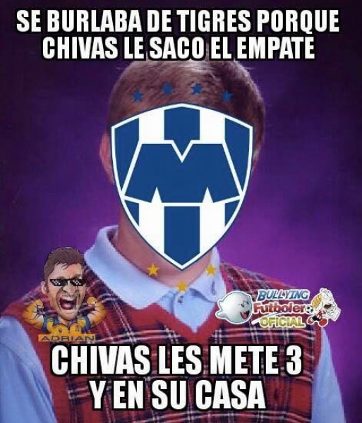 La Chofis y Chabelo, terror de Rayados en memes