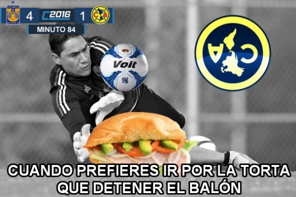 La Memecrónica del Tigres 4-1 América