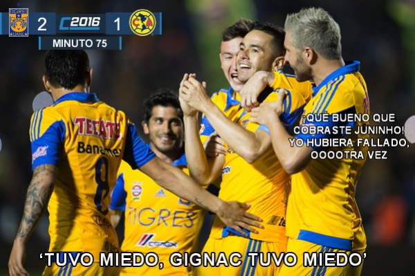 La Memecrónica del Tigres 4-1 América