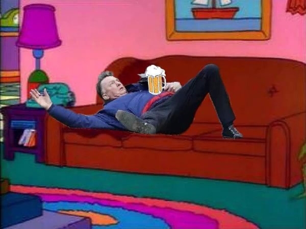 Los memes de la simulación de Van Gaal.