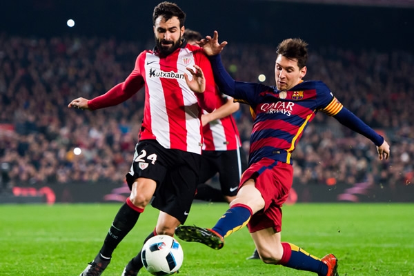 Mikel Balenziaga, futbolista del Athletic de Bilbao.