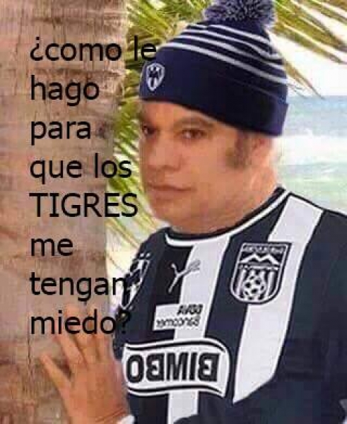 Presagio en el BBVA, Rayados 1-6 Tigres - memes