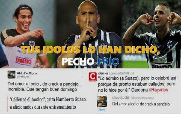 Presagio en el BBVA, Rayados 1-6 Tigres - memes