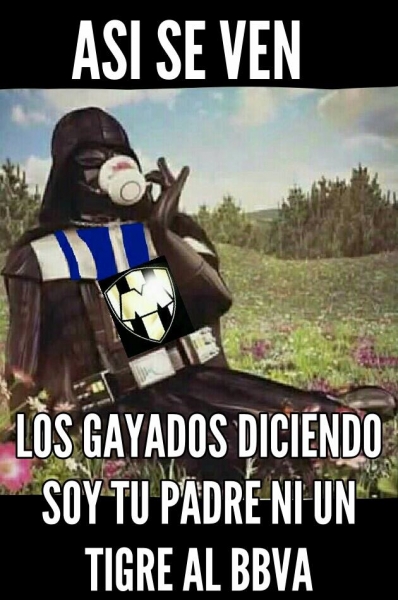 Presagio en el BBVA, Rayados 1-6 Tigres - memes