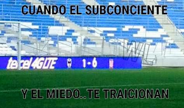 Presagio en el BBVA, Rayados 1-6 Tigres - memes
