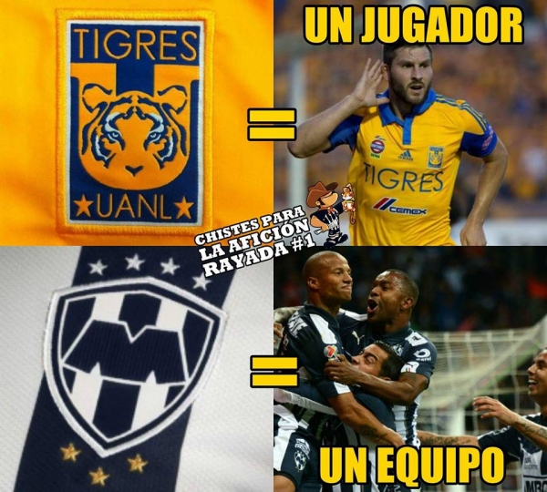 Rayados, el Superlíder; Tigres, la burla en memes