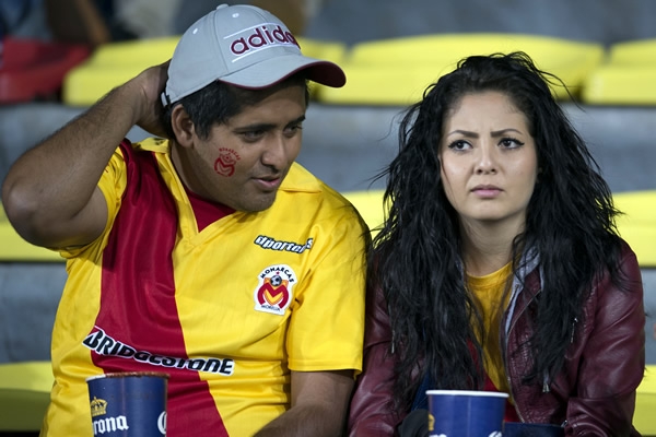 Siempre es bueno para ir en pareja al estadio.