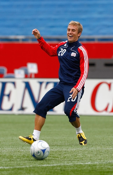 Taylor Twellman, MVP de la MLS con el Revolution en 2005.