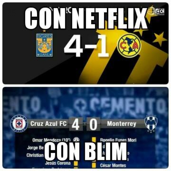Tigres goleó y Rayados 'tiene miedo' en memes