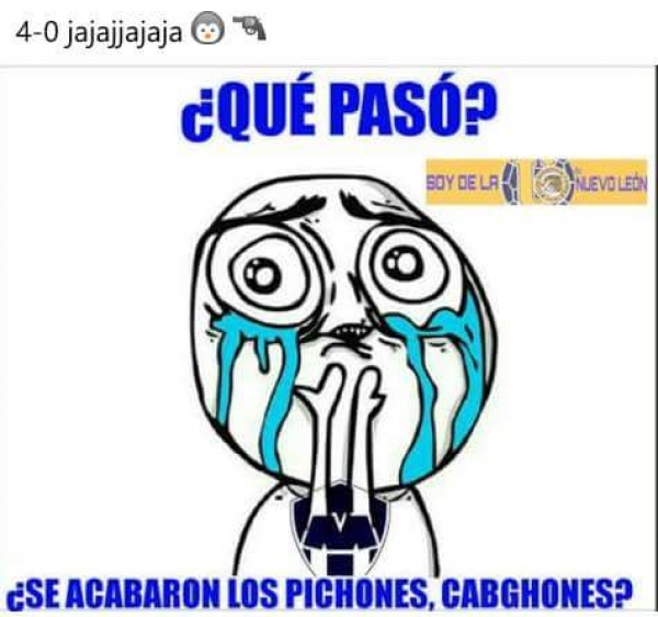 Tigres goleó y Rayados 'tiene miedo' en memes