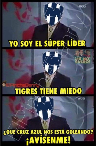 Tigres goleó y Rayados 'tiene miedo' en memes