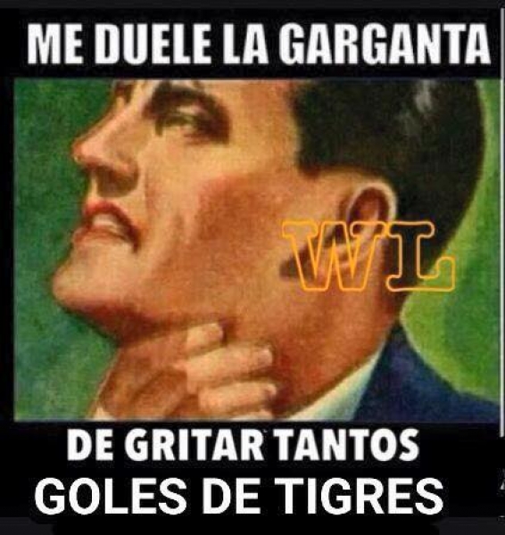 Tigres goleó y Rayados 'tiene miedo' en memes