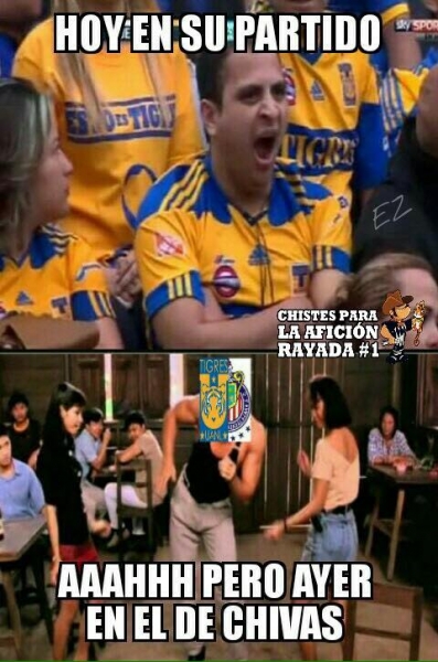 Tigres, ya ni la chifla... en memes