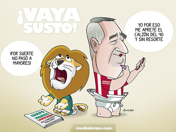 ¡Vaya susto!