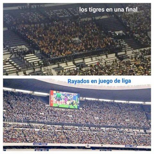 No ching... Tuca; Rayados un Dios - en memes