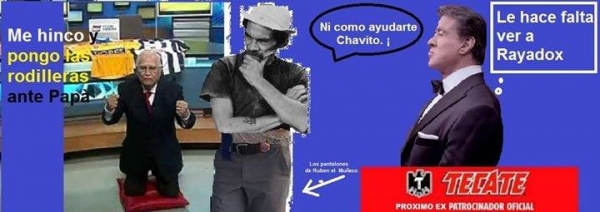 No ching... Tuca; Rayados un Dios - en memes