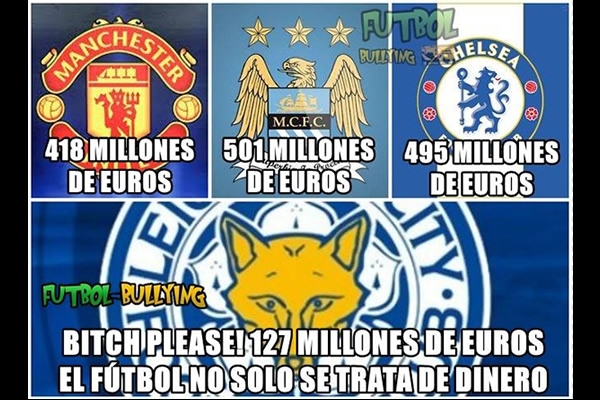 El título del Leicester y sus memes