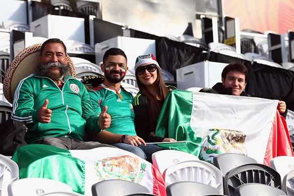 Afición mexicana se hizo presente en Nueva Zelanda.