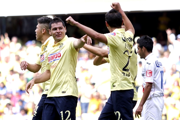 América festejó en grande el triunfo