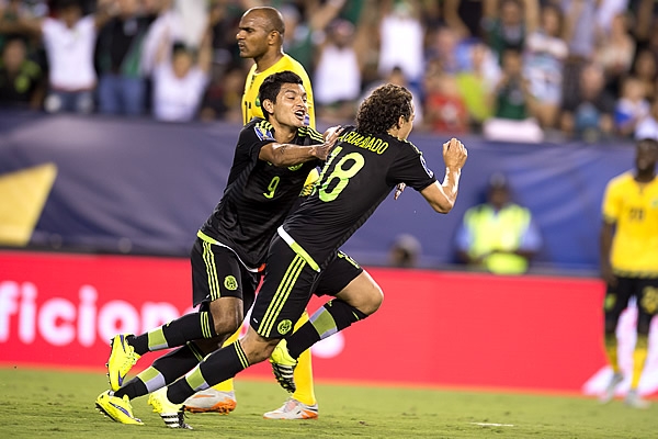 Andrés Guardado puso en ventaja al Tri, al 30 de acción.