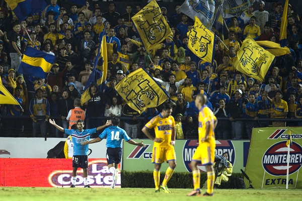 Atlante logró el empate justo antes del descanso.