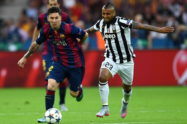 Barcelona logró rápidamente imponer su juego ante Juventus.