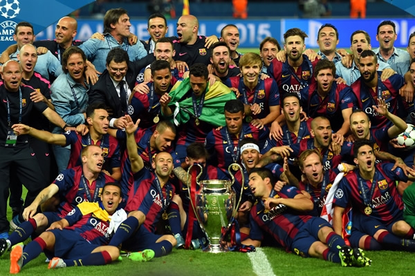 Barcelona se coronó Campeón en la Champions League.