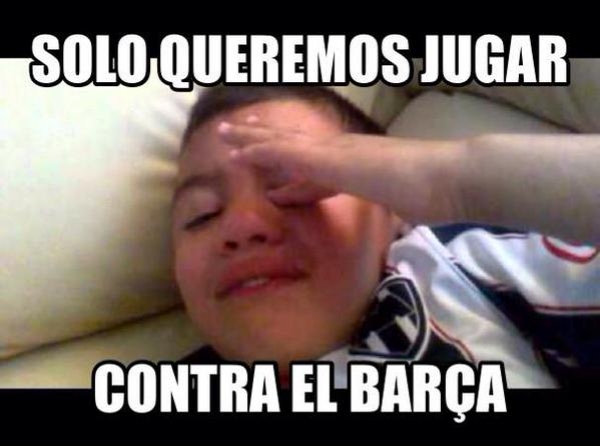 Benfica y Rayados, la burla en memes