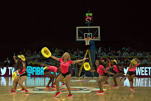 Chicas del FIBA Américas.