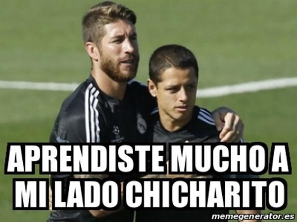 Chicharito falló, pero los memes no.
