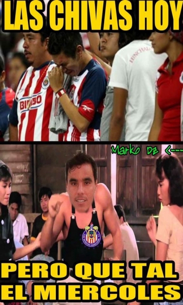 Chivas y celestes brillaron en los Memes.