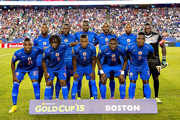 El cuadro titular que mandó al campo el DT de Haití.