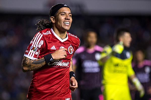 Dayro Moreno acercó a Xolos en el marcador al minuto 82.