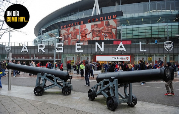 22 de julio de 2006. Arsenal inaugura el Emirates Stadium en Londres