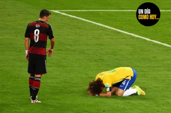 8 de julio de 2014, Brasil vivió su más grande humillación... Brasil 1-7 Alemania