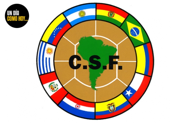 9 de junio de 1916. Se crea la Confederación Sudamericana de Fútbol en Argentina.