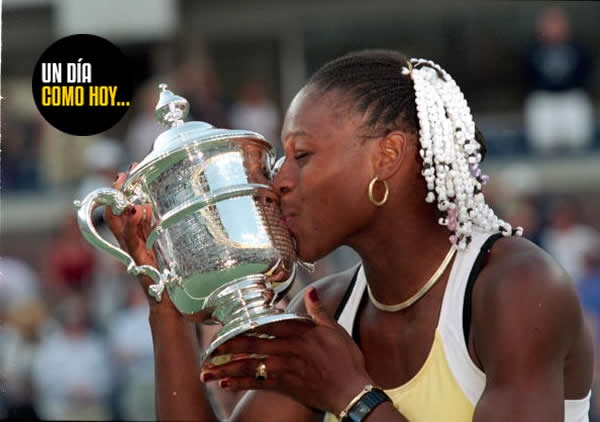 11 de septiembre de 1999. A los 17 años, Serena Williams gana su primer Grand Slam, el US Open.